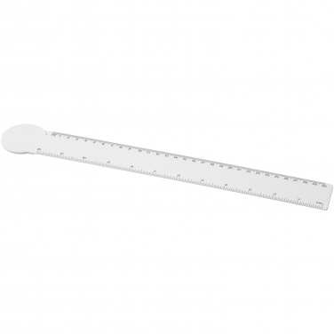 Logotrade business gift image of: Tait 30cm circle-shaped recycled plastic ruler