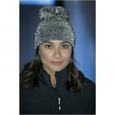 Logo trade promotional gifts image of: Rigi reflective beanie