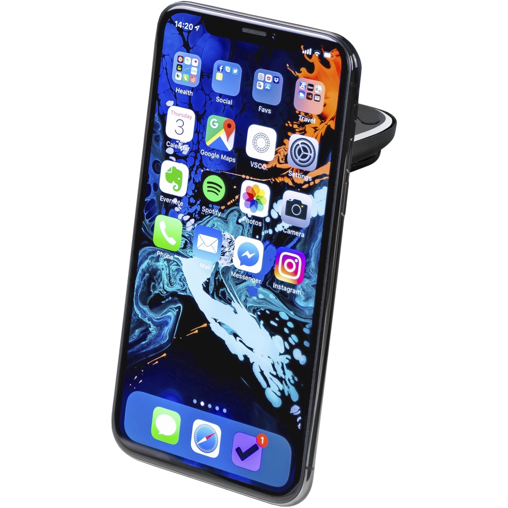 Logo trade corporate gifts image of: Aero magnetic phone holder