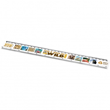 Logo trade corporate gifts picture of: Refari 30 cm recycled plastic ruler