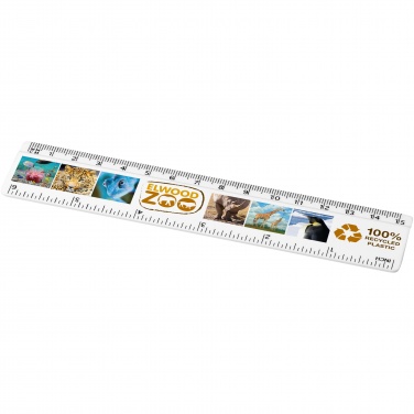 Logotrade promotional product image of: Refari 15 cm recycled plastic ruler