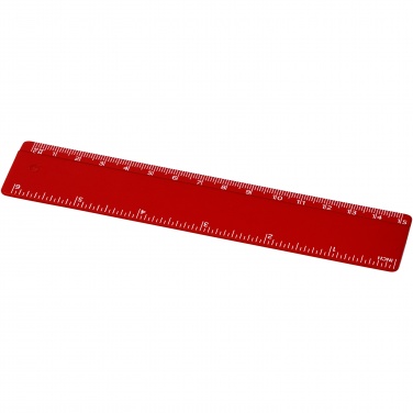 Logo trade business gift photo of: Refari 15 cm recycled plastic ruler