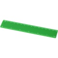 Refari 15 cm recycled plastic ruler, Green