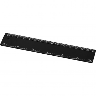 Logo trade promotional products picture of: Refari 15 cm recycled plastic ruler