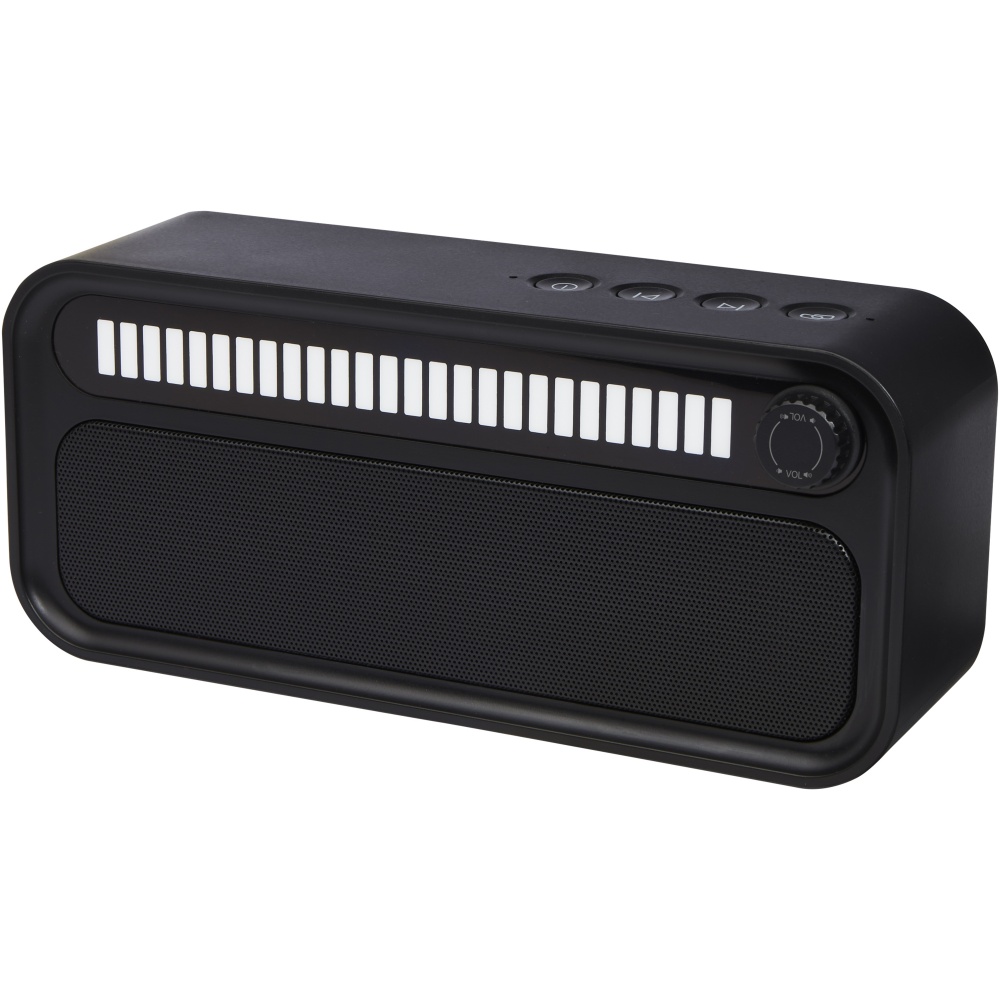 Logo trade promotional giveaways picture of: Music Level 5W RGB mood light Bluetooth® speaker