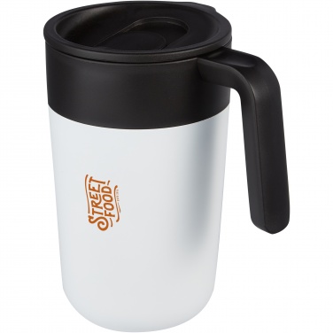 Logotrade promotional item picture of: Nordia 400 ml double-wall recycled mug