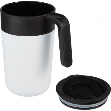 Logo trade promotional products picture of: Nordia 400 ml double-wall recycled mug