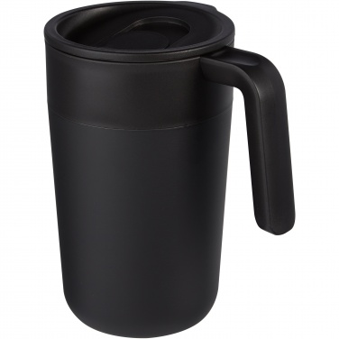 Logo trade corporate gift photo of: Nordia 400 ml double-wall recycled mug