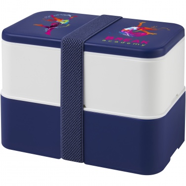 Logo trade promotional merchandise image of: MIYO double layer lunch box