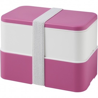 Logo trade promotional merchandise photo of: MIYO double layer lunch box