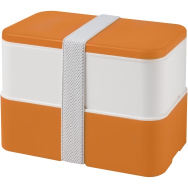 Logo trade business gift photo of: MIYO double layer lunch box