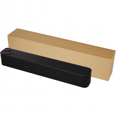 Logo trade promotional merchandise image of: Hybrid 2 x 5W premium Bluetooth® sound bar