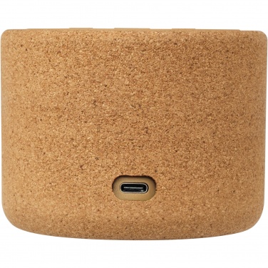 Logotrade promotional items photo of: Cerris 5W cork Bluetooth® speaker