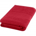 Charlotte 450 g/m² cotton towel 50x100 cm, Red