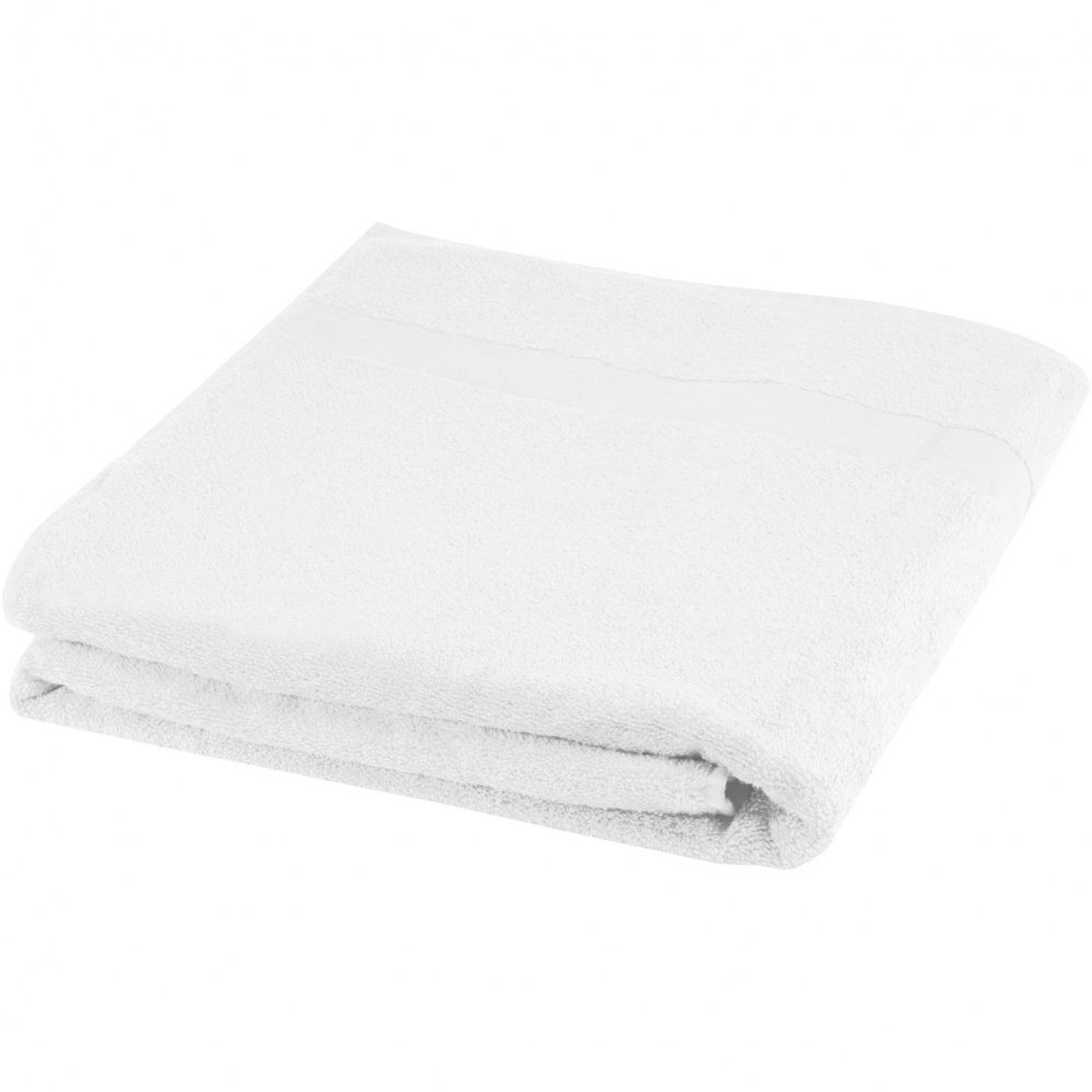 Logo trade promotional products image of: Evelyn 450 g/m² cotton towel 100x180 cm