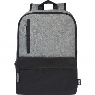 Logotrade promotional merchandise photo of: Reclaim 15" GRS recycled two-tone laptop backpack 14L