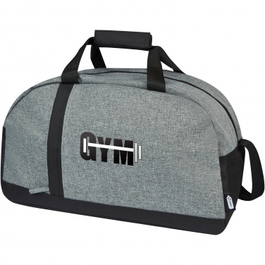 Logotrade promotional gift picture of: Reclaim GRS recycled two-tone sport duffel bag 21L