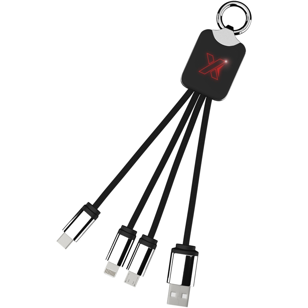 Logo trade promotional products picture of: SCX.design C15 quatro light-up cable