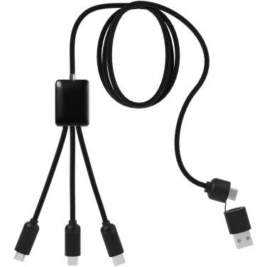 Logo trade promotional products image of: SCX.design C28 5-in-1 extended charging cable