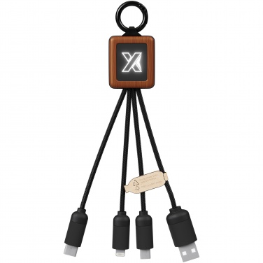 Logo trade advertising products image of: SCX.design C19 wooden easy to use cable