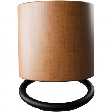 Logo trade advertising products image of: SCX.design S27 3W wooden ring speaker