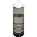 H2O Active® Eco Treble 750 ml dome lid sport bottle , Charcoal / White