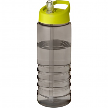 Logo trade corporate gifts image of: H2O Active® Eco Treble 750 ml spout lid sport bottle 