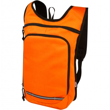 Logo trade promotional giveaways image of: Trails GRS RPET outdoor backpack 6.5L