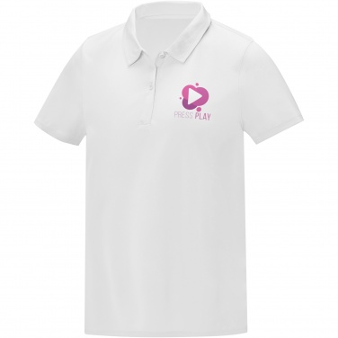 Logo trade promotional giveaways picture of: Deimos short sleeve women's cool fit polo