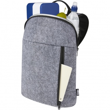 Logo trade promotional merchandise photo of: Felta GRS recycled felt cooler backpack 7L