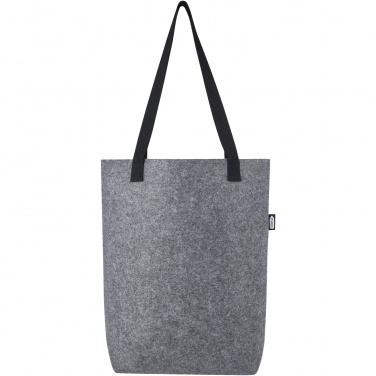 Logotrade corporate gift picture of: Felta GRS recycled felt tote bag with wide bottom 12L