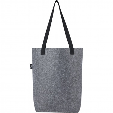 Logotrade advertising product image of: Felta GRS recycled felt tote bag with wide bottom 12L