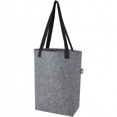 Logotrade promotional merchandise photo of: Felta GRS recycled felt tote bag with wide bottom 12L