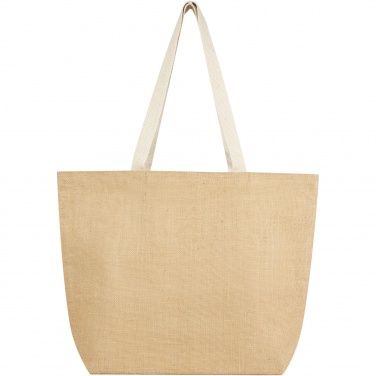 Logo trade promotional gifts picture of: Juta 300 g/m² jute cooler tote bag 12L