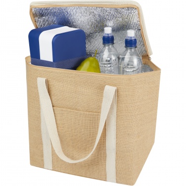 Logotrade promotional merchandise image of: Juta 300 g/m² jute cooler bag 19L