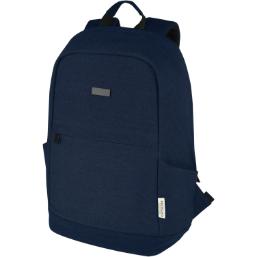 Logotrade promotional giveaways photo of: Joey 15.6" GRS recycled canvas anti-theft laptop backpack 18L