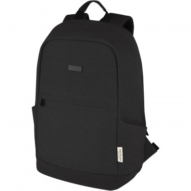 Logotrade promotional merchandise photo of: Joey 15.6" GRS recycled canvas anti-theft laptop backpack 18L