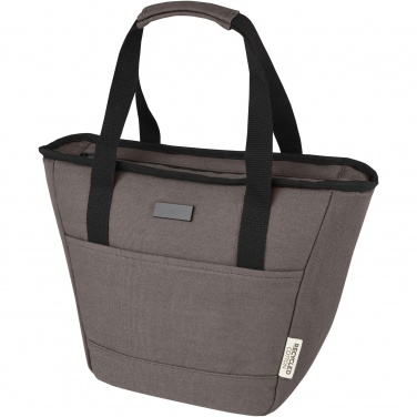 Logotrade corporate gift picture of: Joey 9-can GRS recycled canvas lunch cooler bag 6L