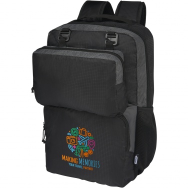 Logo trade corporate gifts picture of: Trailhead 15" GRS recycled lightweight laptop backpack 14L