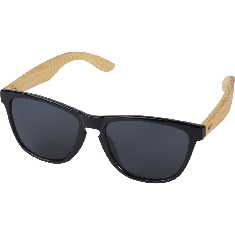 Logo trade promotional items picture of: Sun Ray ocean bound plastic and bamboo sunglasses