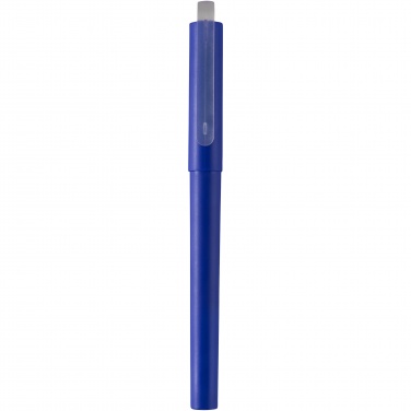 Logo trade promotional giveaways picture of: Mauna recycled PET gel rollerball pen