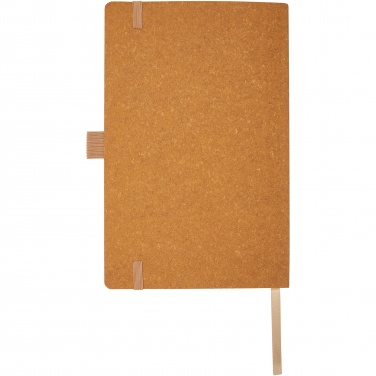 Logotrade promotional item image of: Kilau recycled leather notebook 