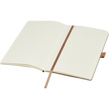 Logo trade promotional items image of: Kilau recycled leather notebook 