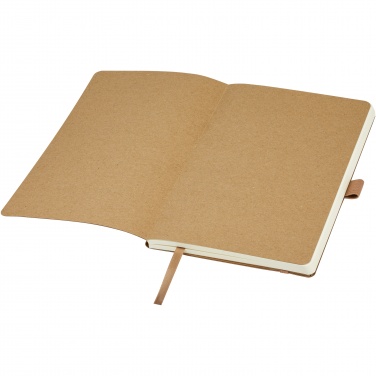 Logotrade corporate gift image of: Kilau recycled leather notebook 