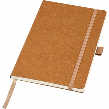 Logotrade promotional giveaways photo of: Kilau recycled leather notebook 