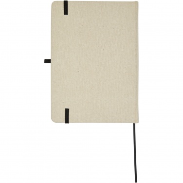 Logotrade promotional product image of: Tutico organic cotton hardcover notebook