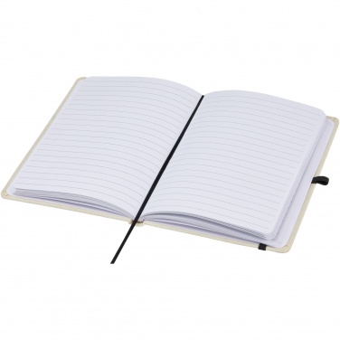 Logo trade promotional items image of: Tutico organic cotton hardcover notebook