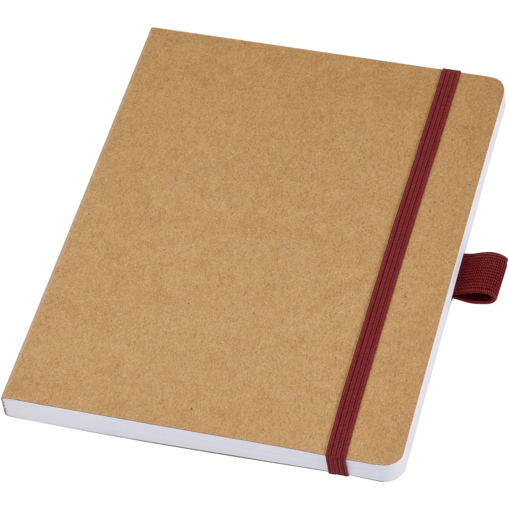 Logo trade corporate gifts picture of: Berk recycled paper notebook