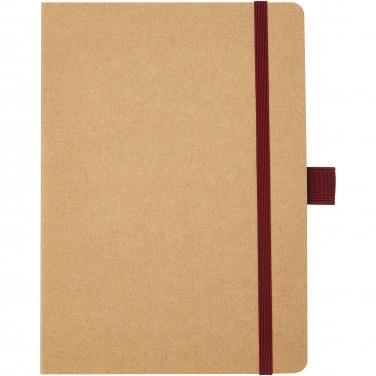 Logo trade promotional product photo of: Berk recycled paper notebook