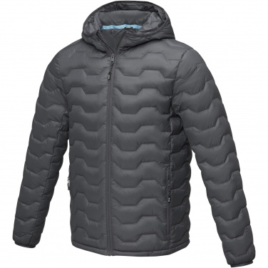 Logo trade promotional gift photo of: Petalite men's GRS recycled insulated down jacket